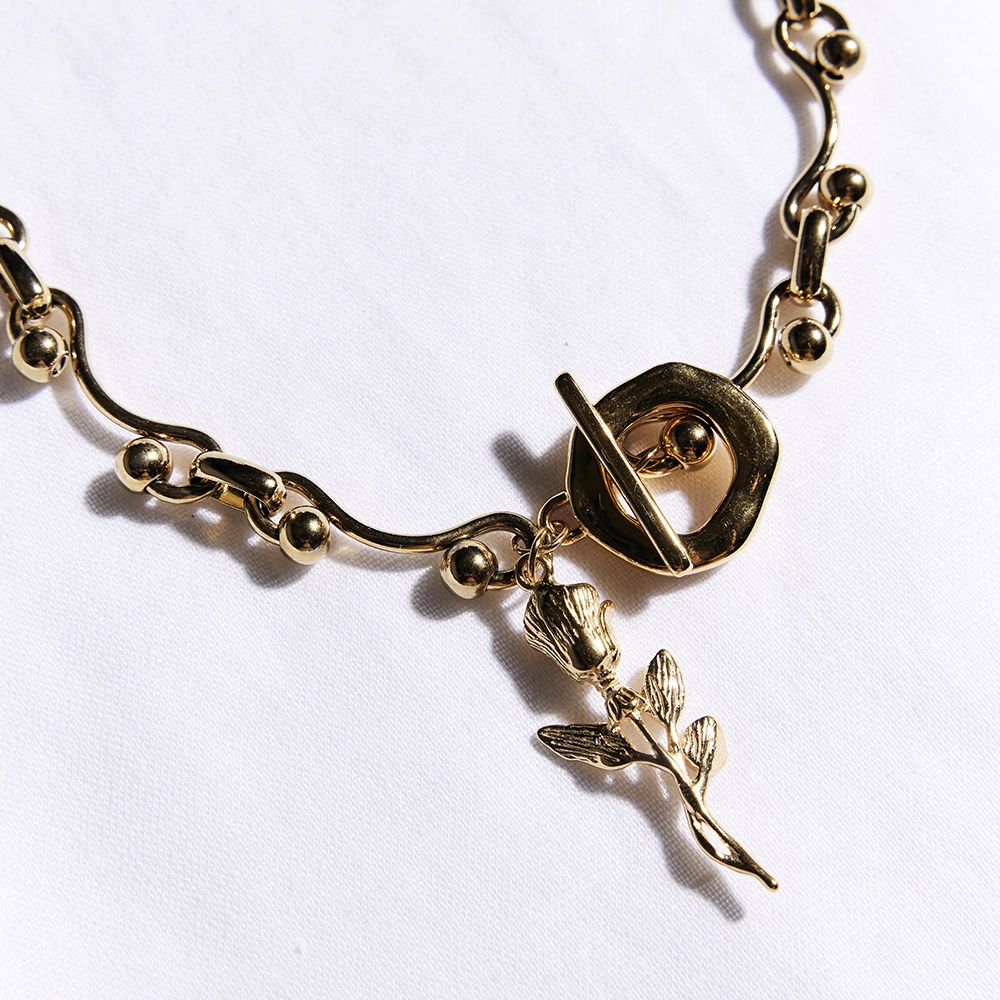 Rose Charm Choker copy Rose Charm Choker copy