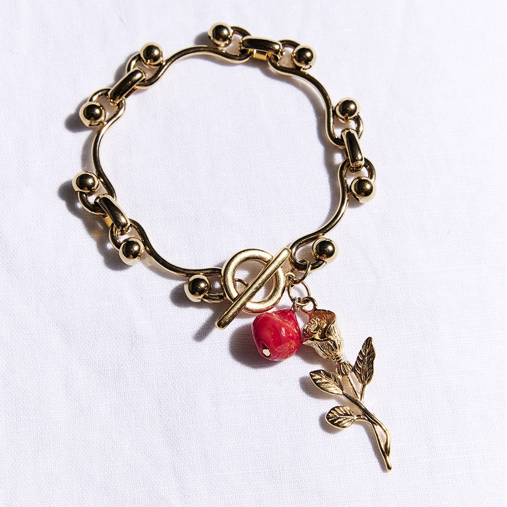 Rose & Ruby Bracelet copy