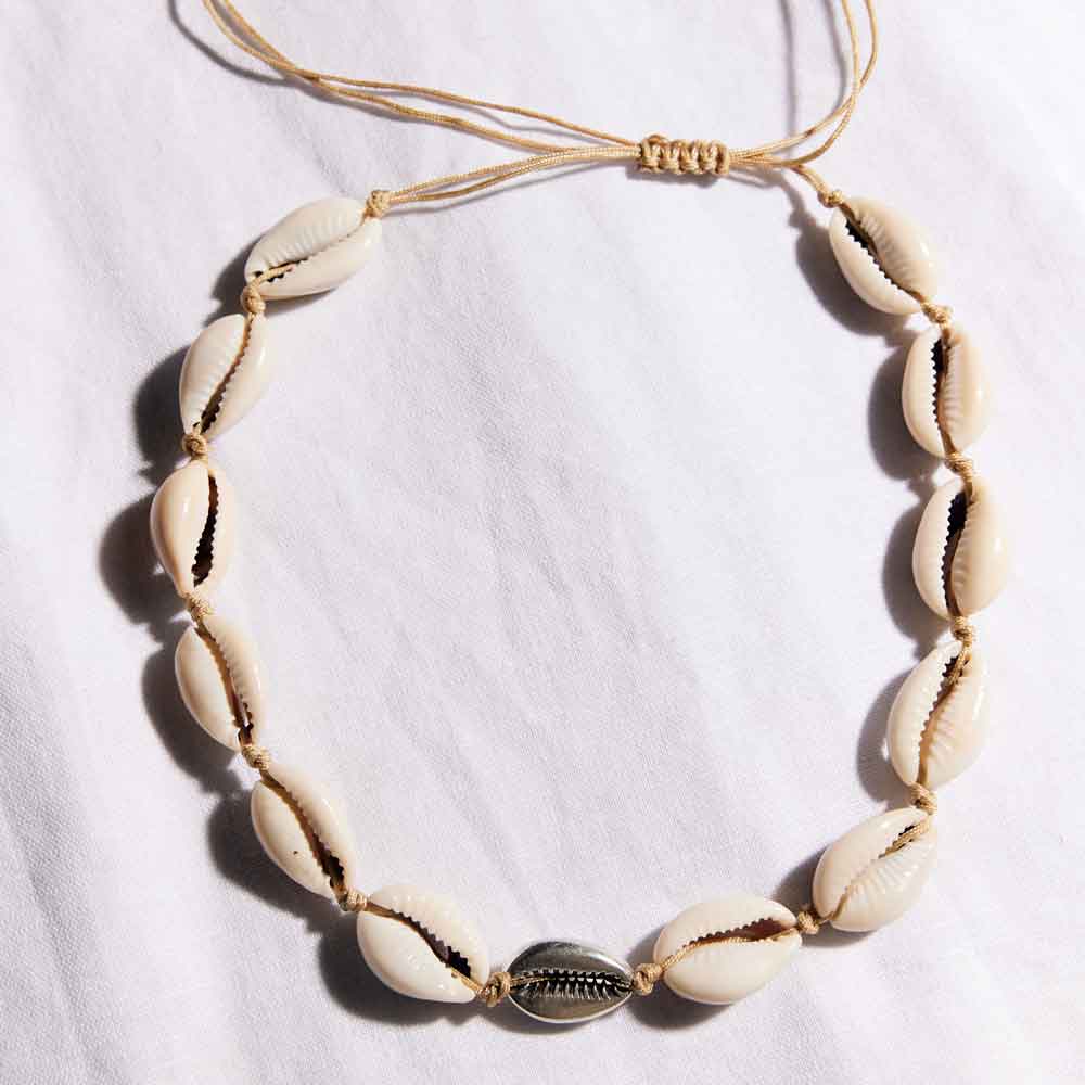 Salt & Silver Shell Choker Salt & Silver Shell Choker